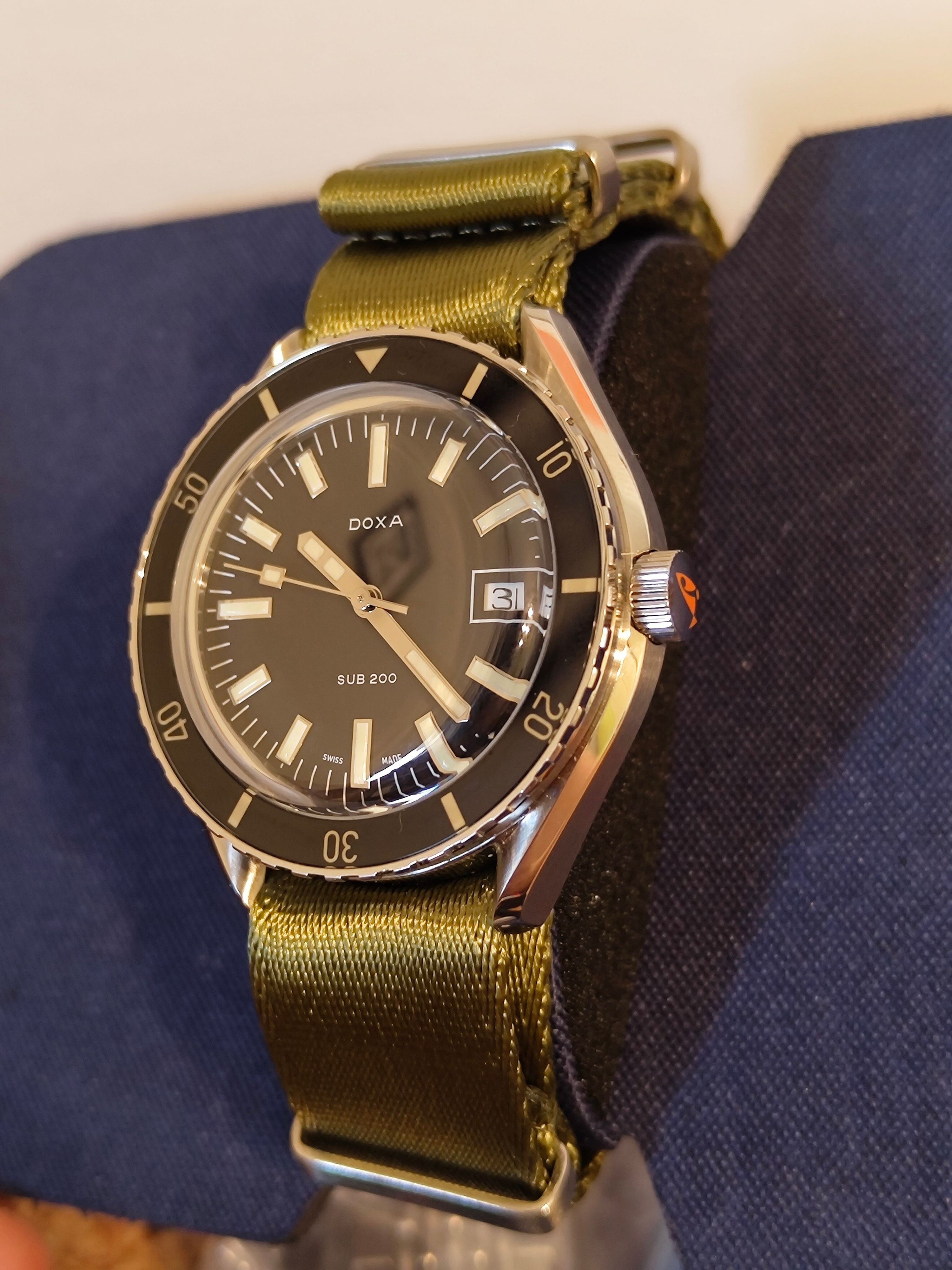 Doxa Sub 200 SharkHunter — foto