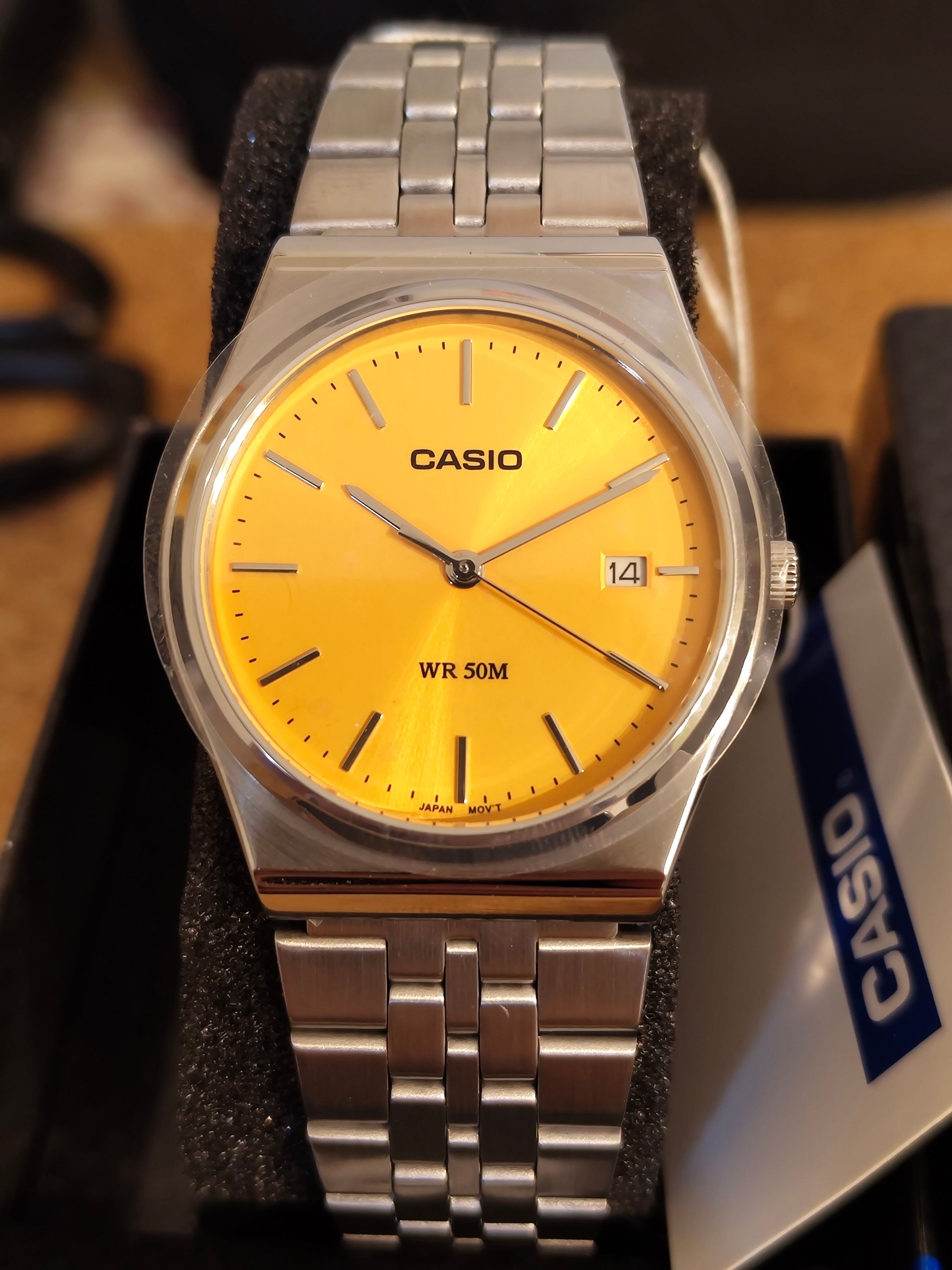 Casio MTP-B145D Yellow
