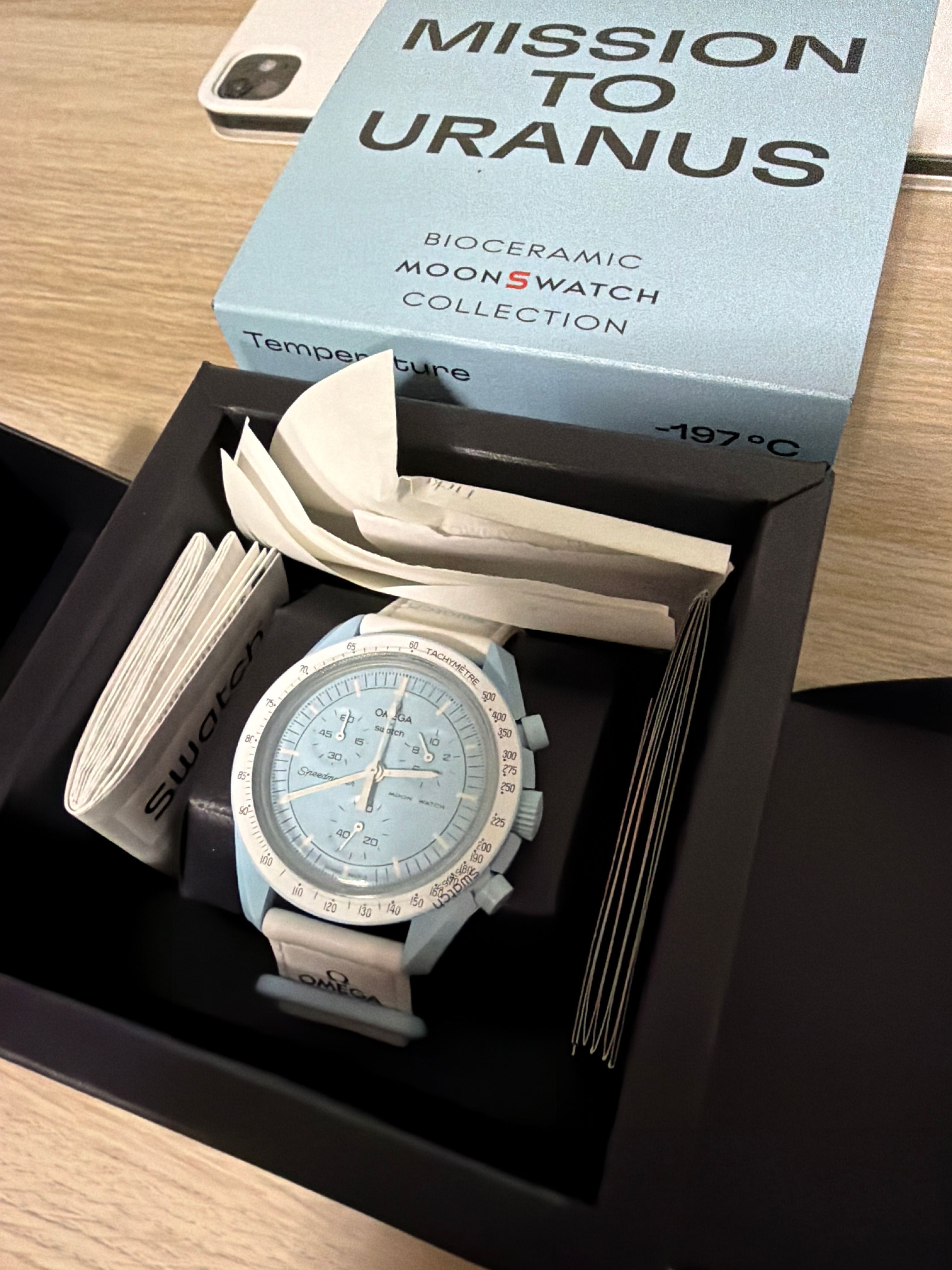 Swatch  MoonSwatch Mission to Uranus