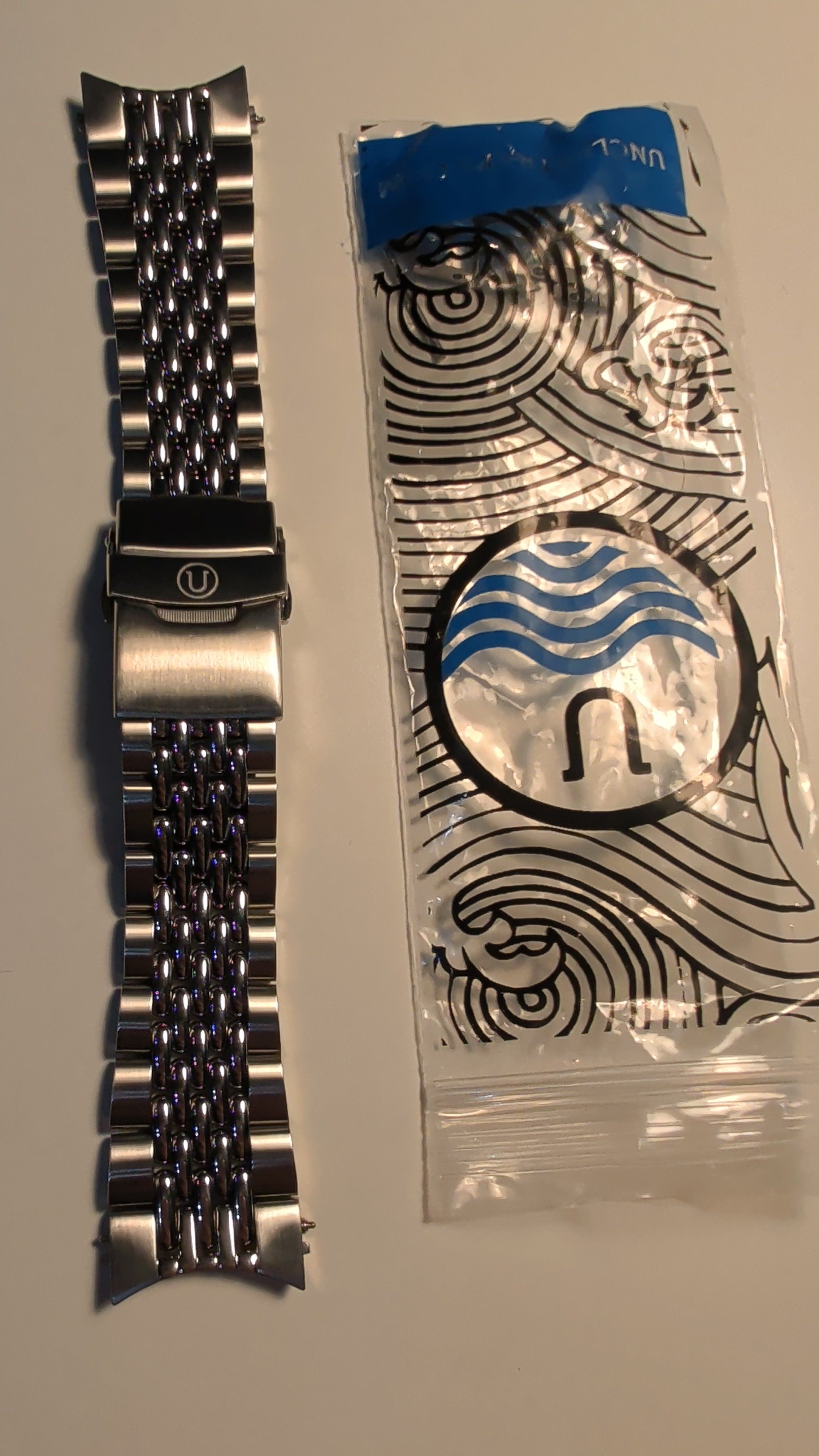 Bracciale chicchi di Riso per Longines Legend diver 42mm