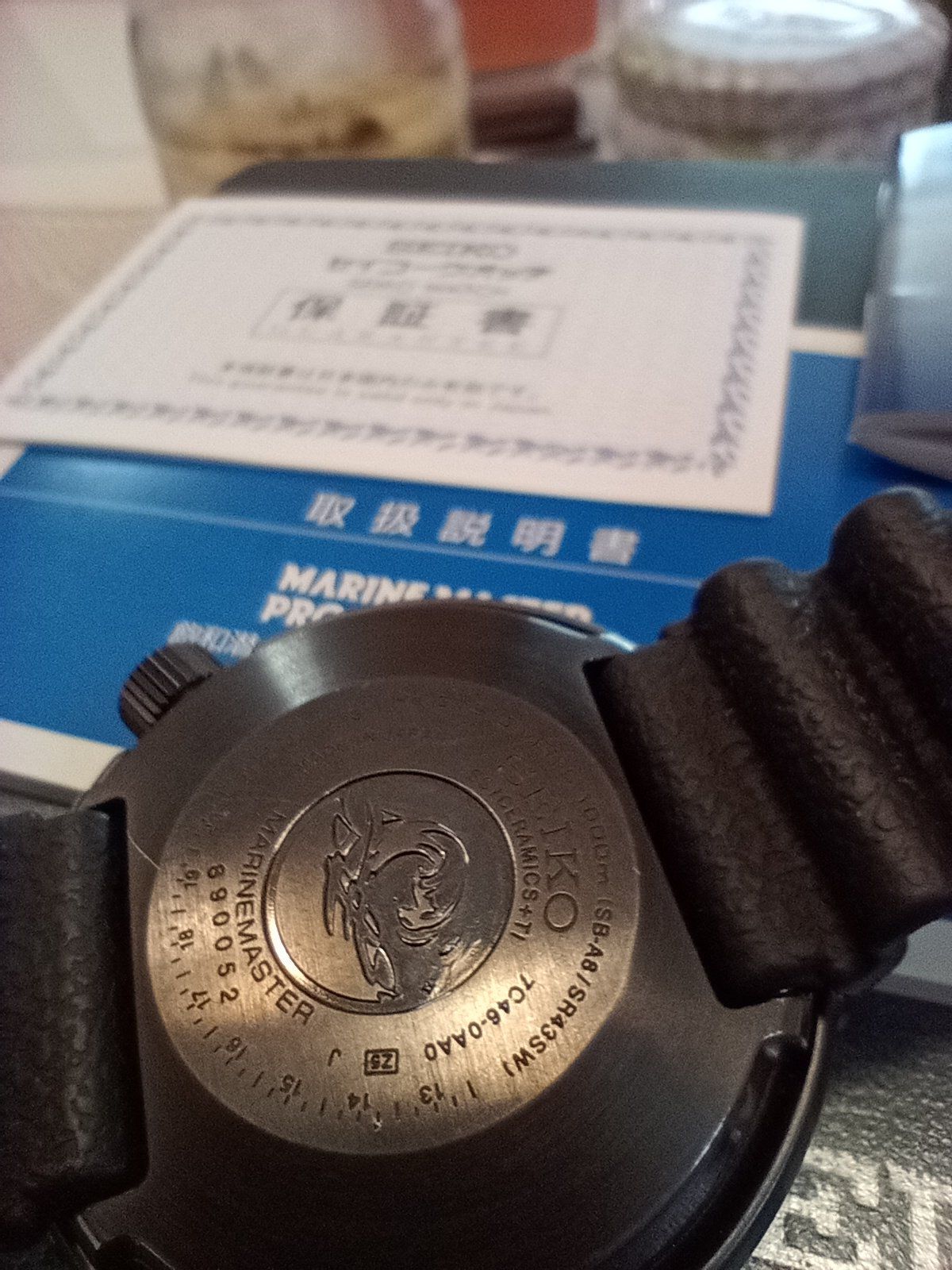 Seiko Seiko Tuna Marine master SBBN013 Darth tuna — foto
